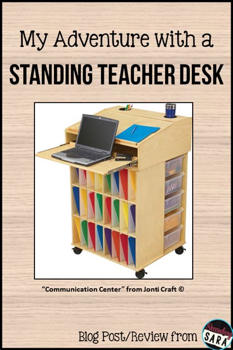 Adventures with a Standing Teacher Desk | SECONDARY SARA