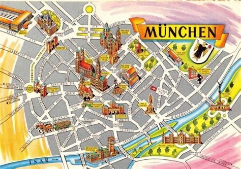 Tourist Map Of Munich