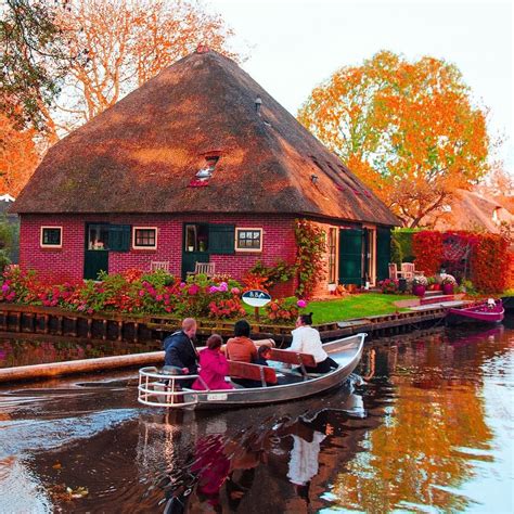 Giethoorn, Netherlands | สถานที่ท่องเที่ยว, สถานที่สวยงาม, ฮอลแลนด์