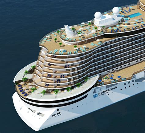 NORWEGIAN CRUISE LINE has dubbed its new class of ships - LEONARDO PROJECT