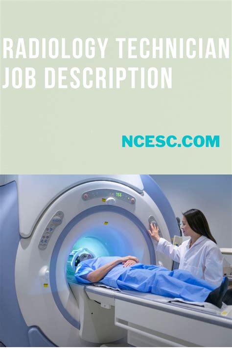 Radiology Technician Job Description – Discovering Employment Paths and ...