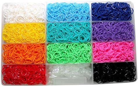 Rainbow Loom Rainbow Loom Rubber Band Bracelet Kit 6,600 Bands Twistz Bandz - ToyWiz