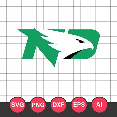 North Dakota Fighting Hawks Logo Svg, North Dakota Fighting - Inspire ...