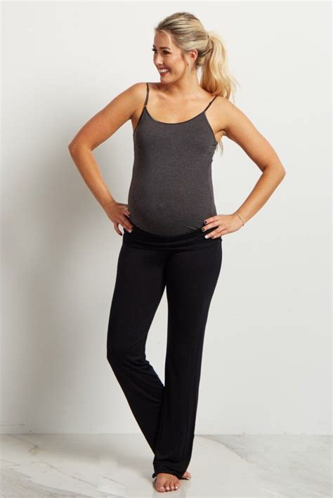 Great for everyday wear, active or lounge, a maternity yoga pant to keep you comfortable a ...