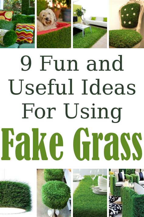 9 Fake Grass Project Ideas | DIY Home Sweet Home