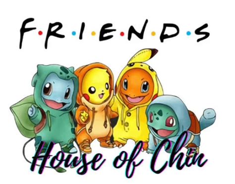 Pokemon Friends PNG - Etsy