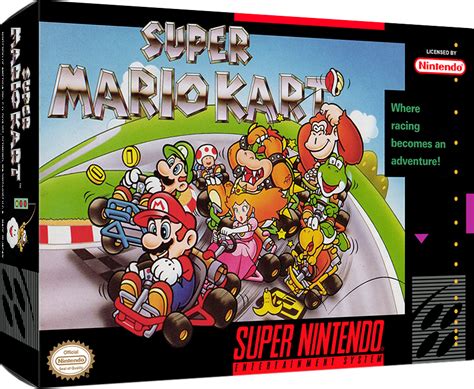 Super Nintendo 3D Box Art - Super Nintendo Entertainment System ...