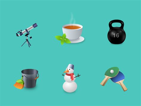 Icons set for weather app #2 by Rengised on Dribbble