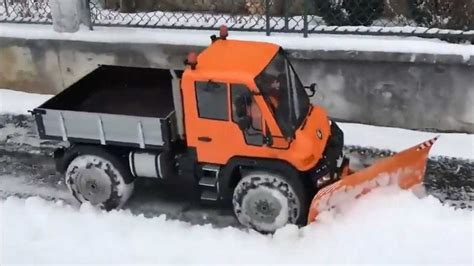 Epic RC Unimog Snow Plow Is The Best Way To Survive The Snowpocalypse