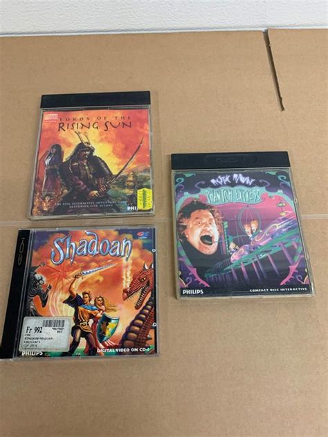 Philips cdi - rare cdi games / movies - In original box - Catawiki