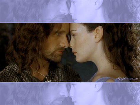 Arwen and Aragorn - Aragorn and Arwen Wallpaper (7610518) - Fanpop