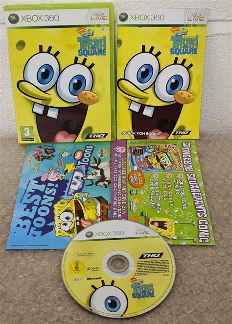 Spongebob's Truth or Square Microsoft Xbox 360 Game – Retro Gamer Heaven