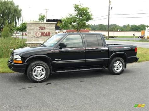 2003 Black Onyx Chevrolet S10 LS Crew Cab 4x4 #16330383 | GTCarLot.com ...