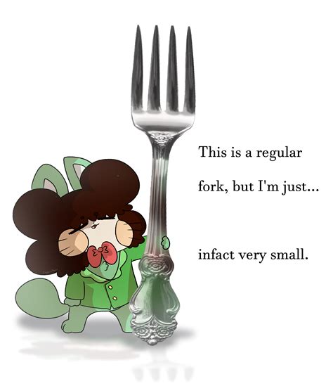 comically large fork by ZeggiePaws on Newgrounds