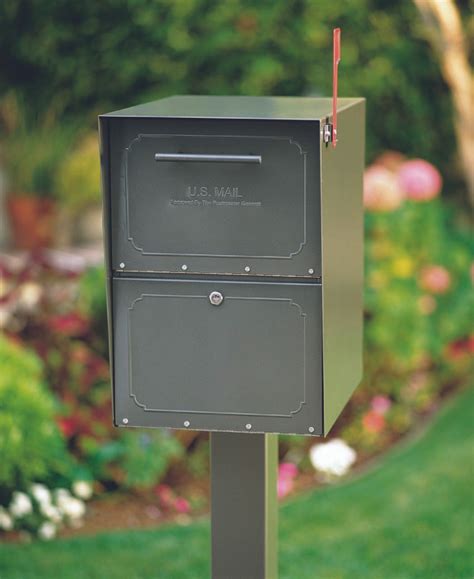 Bronze Locking Curbside Mailbox - Curbside Secure Locking Mailboxes