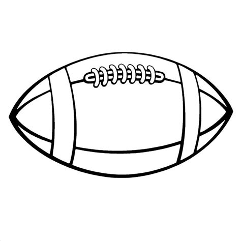 Rugby Ball Drawing at GetDrawings | Free download