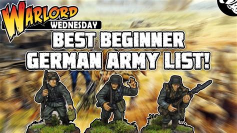 My Beginner German Army List! | Bolt Action! - YouTube