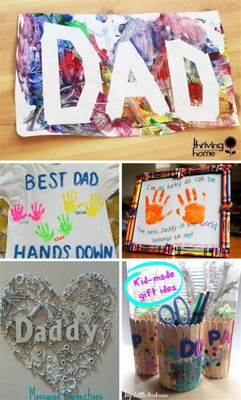 Awesome DIY Father's Day Gifts From Kids 2022 | Fathers day crafts ...