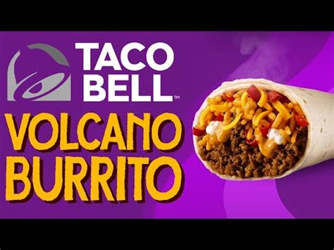 Volcano Menu Taco Bell : Top Picked from our Experts