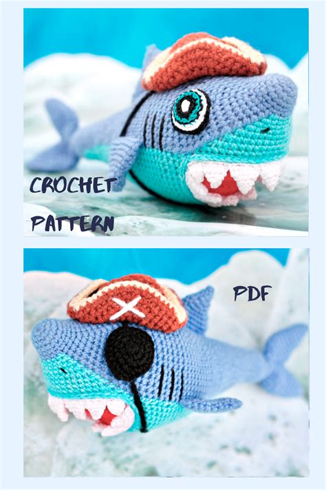 Great White Shark Crochet Pattern Free Web Check Out Our Shark Great White Crochet Pattern ...