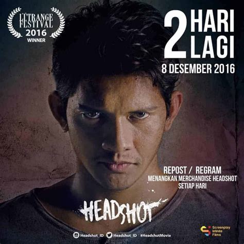 Poster Film Headshot – Lukisan