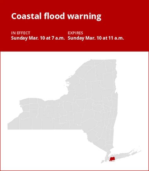 NY weather update: Nassau County under a coastal flood warning Sunday ...