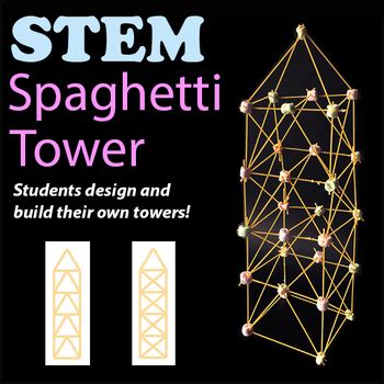 Engineering Design Challenge - Spaghetti Tower - STEM - NGSS Science