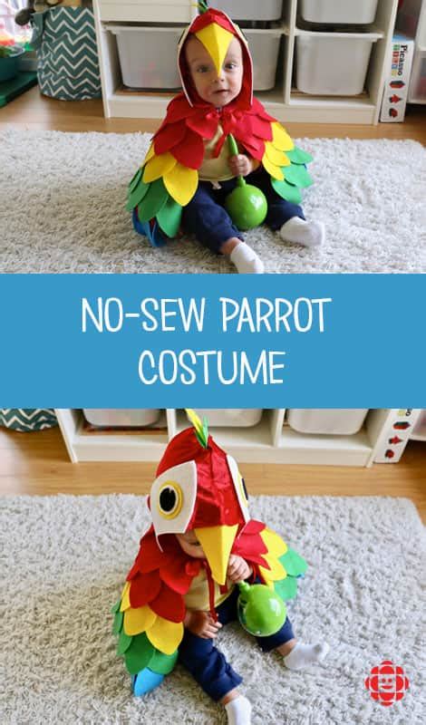 Easy No-Sew DIY Parrot Costume | Play | CBC Parents