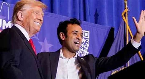 Ramaswamy Delivers Impassioned Speech with Trump by His Side