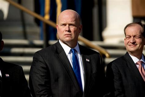 Whitaker is a Trump loyalist whose Mueller comments were innocuous