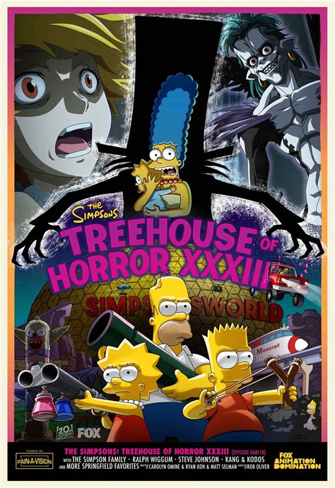 The Simpsons Treehouse Of Horror 2022