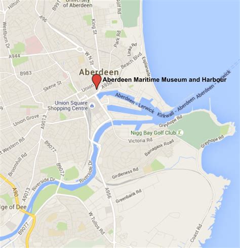 Places of Significance: Aberdeen Harbour, Aberdeen - Great Flying Scots