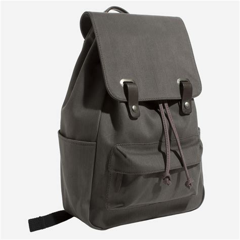 Everlane The Twill Snap Backpack, $65 | Everlane | Lookastic