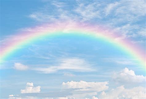 Rainbow Clouds Blue Sky Backdrop for Photography LV-785 – Dbackdrop