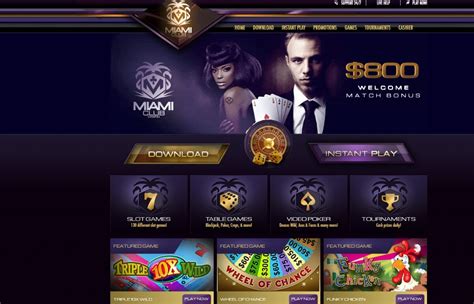 Miami Club Casino Review - Compete For The Tournaments' Prizes