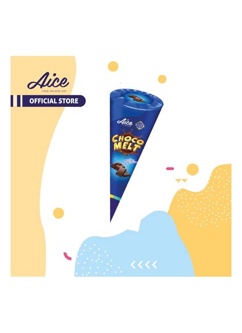 Aice Ice Cream Cone Choco Melt 100mL | KlikIndomaret