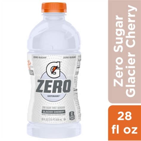 Gatorade® Zero Sugar White Glacier Cherry Sports Drink Bottle, 28 fl oz ...