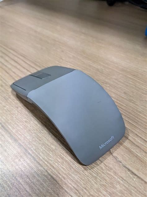 Microsoft Arc Touch Bluetooth Mouse (Gray), Computers & Tech, Parts & Accessories, Mouse ...