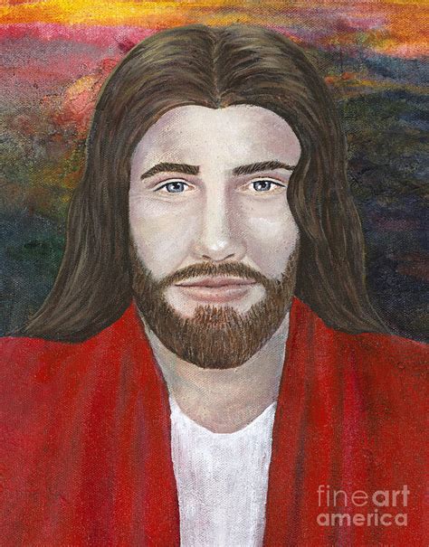 My Redeemer Jesus Christ Painting by Denise Hoag - Fine Art America