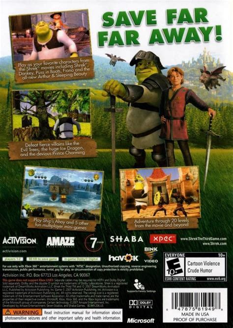 Shrek the Third (video game) - Alchetron, the free social encyclopedia