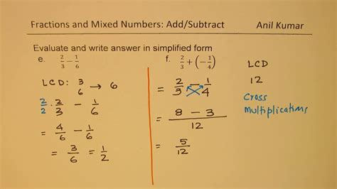 Multiplying Integers By Fractions