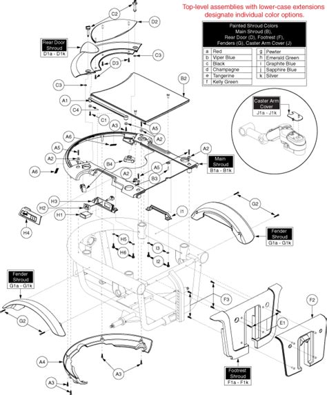 Jazzy 600xl Replacement Parts by Pride Mobility - Wheelchair-Parts.com