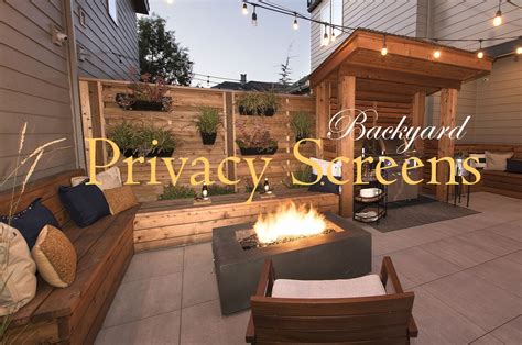 Backyard Privacy Screens - Paradise Restored Landscaping in 2021 | Backyard privacy screen ...