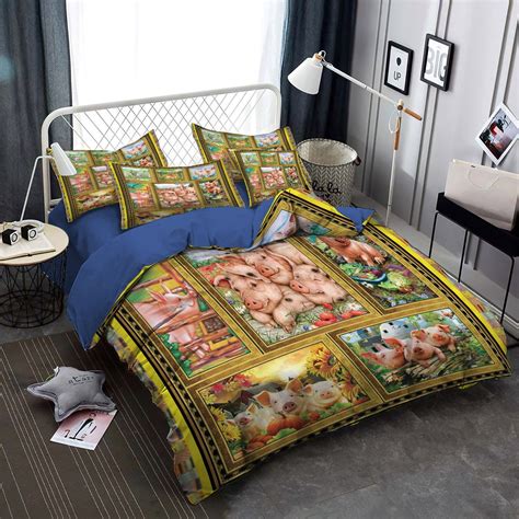 Dinasaurs Printed Queen Size Bedding Set, Dinosaur Bedding set, Funny T ...