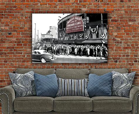 Chicago Cubs Wrigley Field 1945 World Series Digital Painting - Etsy