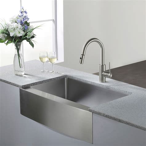 Stainless Steel 30 Farmhouse Sink / AKDY Matte Black Finish Stainless ...