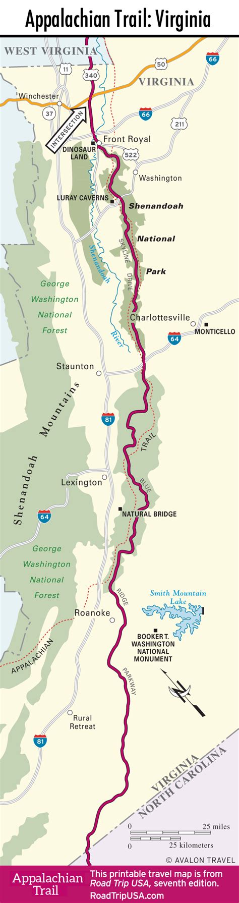 Appalachian Mountains Maine Map Near Connecticut Hiking Appalachian ...