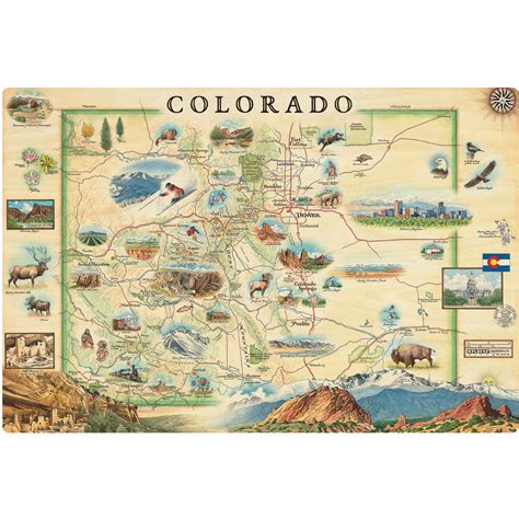 Colorado Wood Sign | Xplorer Maps