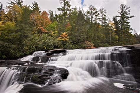 Triple Falls Waterfall - Brevard North Carolina