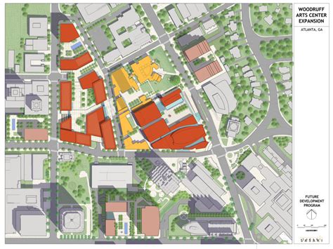 Woodruff Arts Center Expansion Master Plan – Sasaki